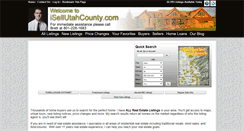 Desktop Screenshot of isellutahcounty.com